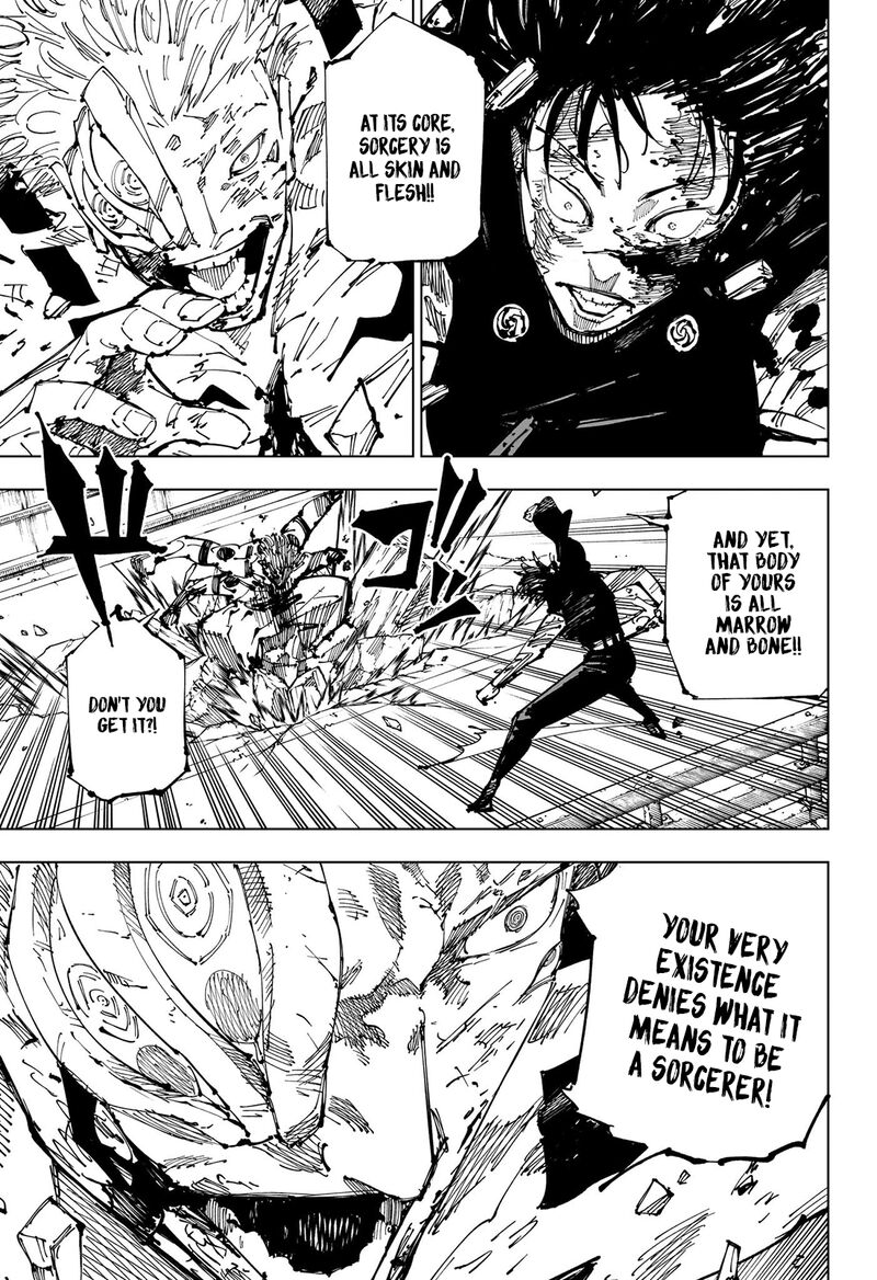 JUJUTSU KAISEN Chapter 253 - Page 17 in English