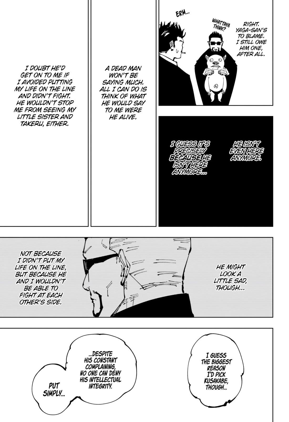 JUJUTSU KAISEN Chapter 254 - Page 12 in English