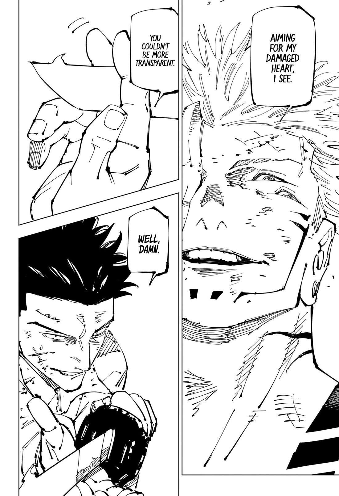 JUJUTSU KAISEN Chapter 254 - Page 15 in English