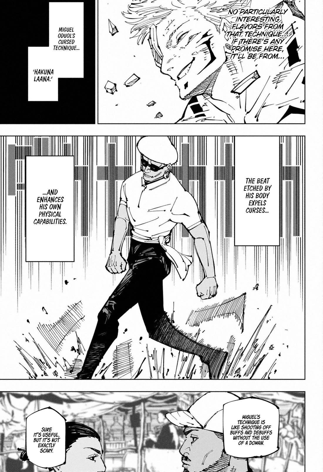 JUJUTSU KAISEN Chapter 255 - Page 11 in English