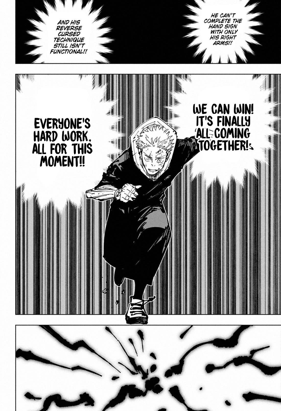 JUJUTSU KAISEN Chapter 255 - Page 18 in English