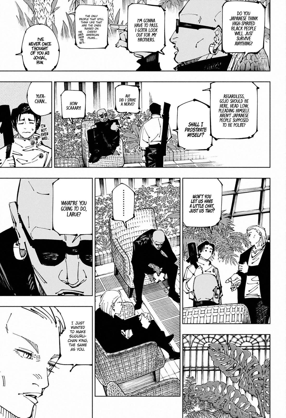JUJUTSU KAISEN Chapter 255 - Page 3 in English