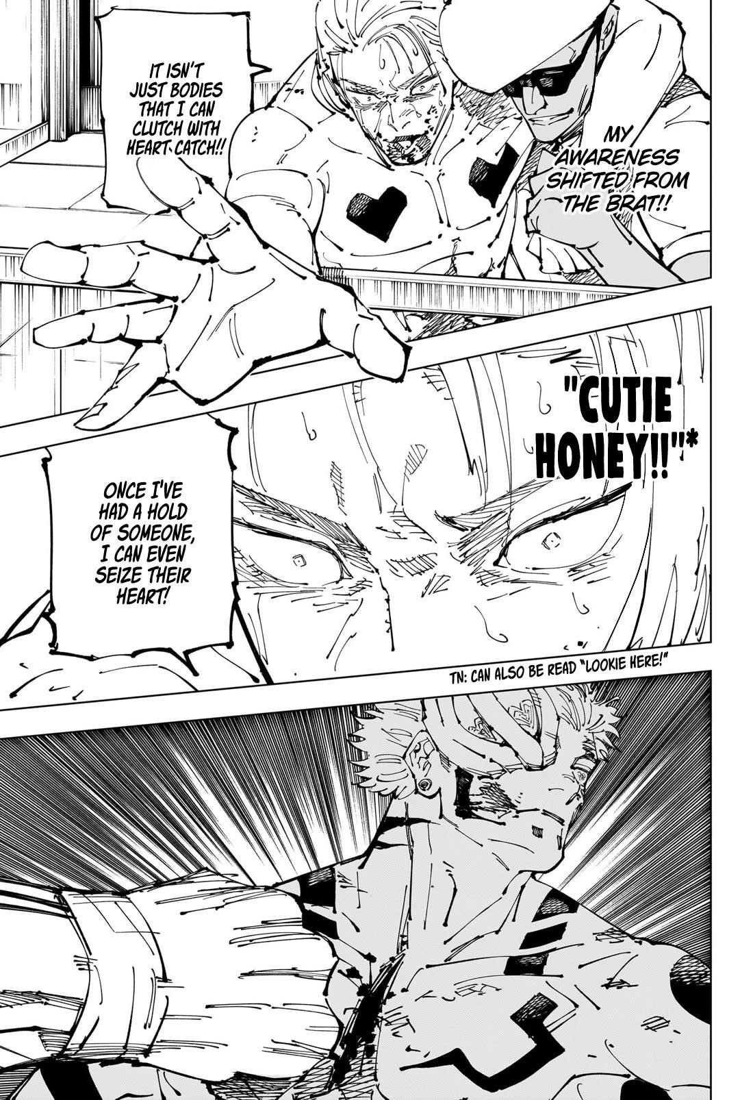 JUJUTSU KAISEN Chapter 256 - Page 17 in English