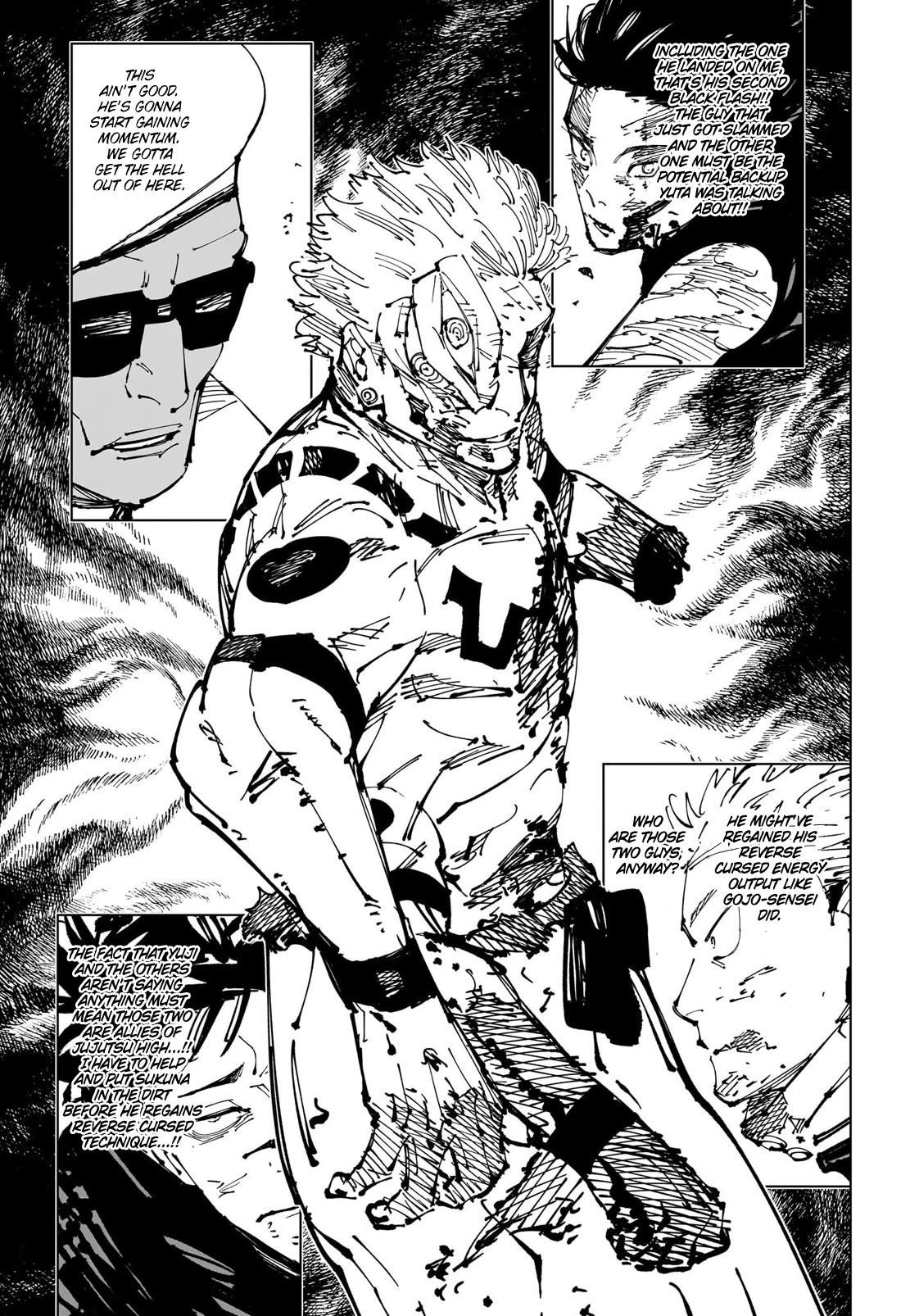 JUJUTSU KAISEN Chapter 256 - Page 3 in English