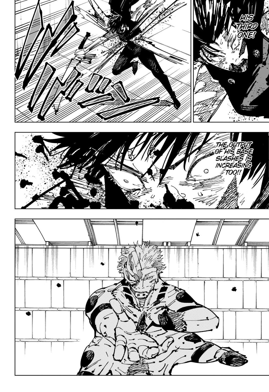JUJUTSU KAISEN Chapter 256 - Page 8 in English