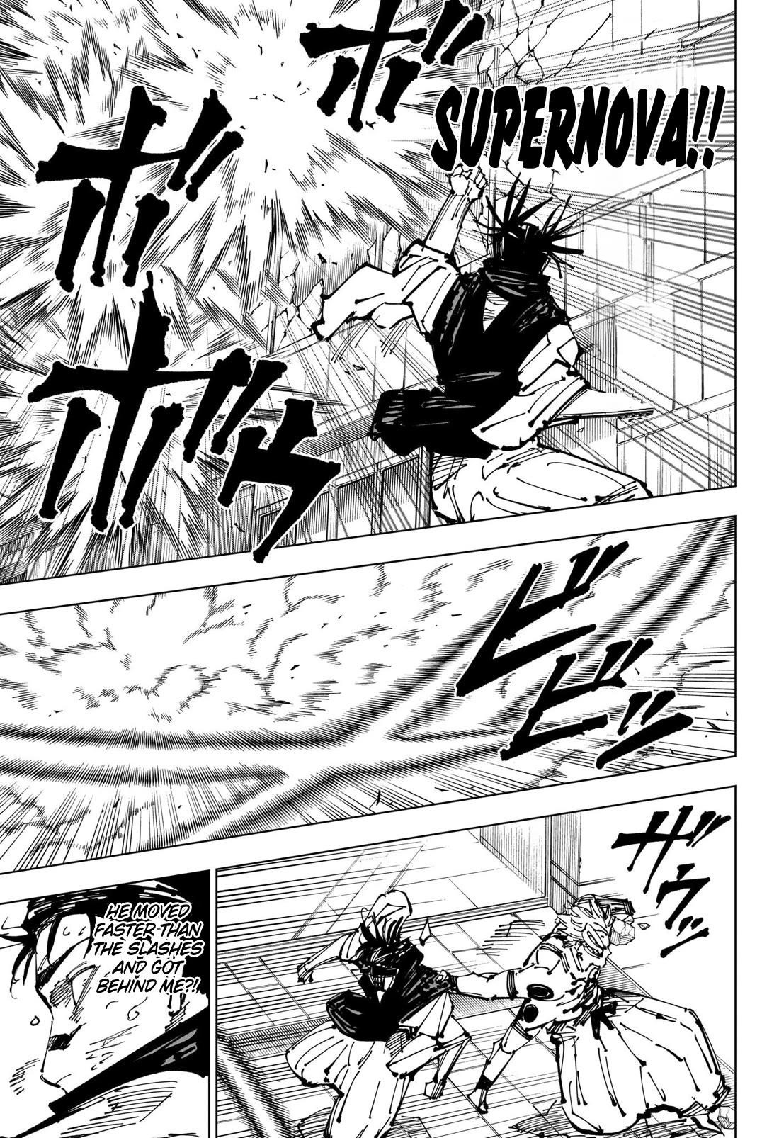 JUJUTSU KAISEN Chapter 256 - Page 9 in English
