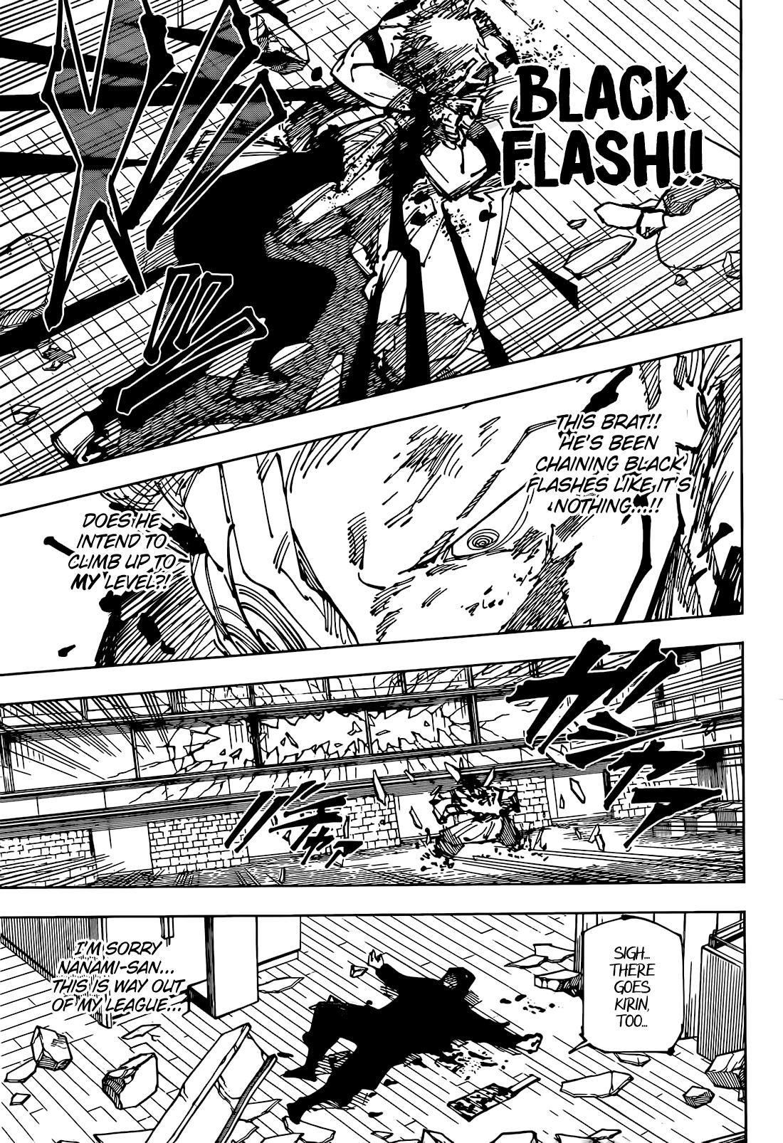 JUJUTSU KAISEN Chapter 257 - Page 13 in English