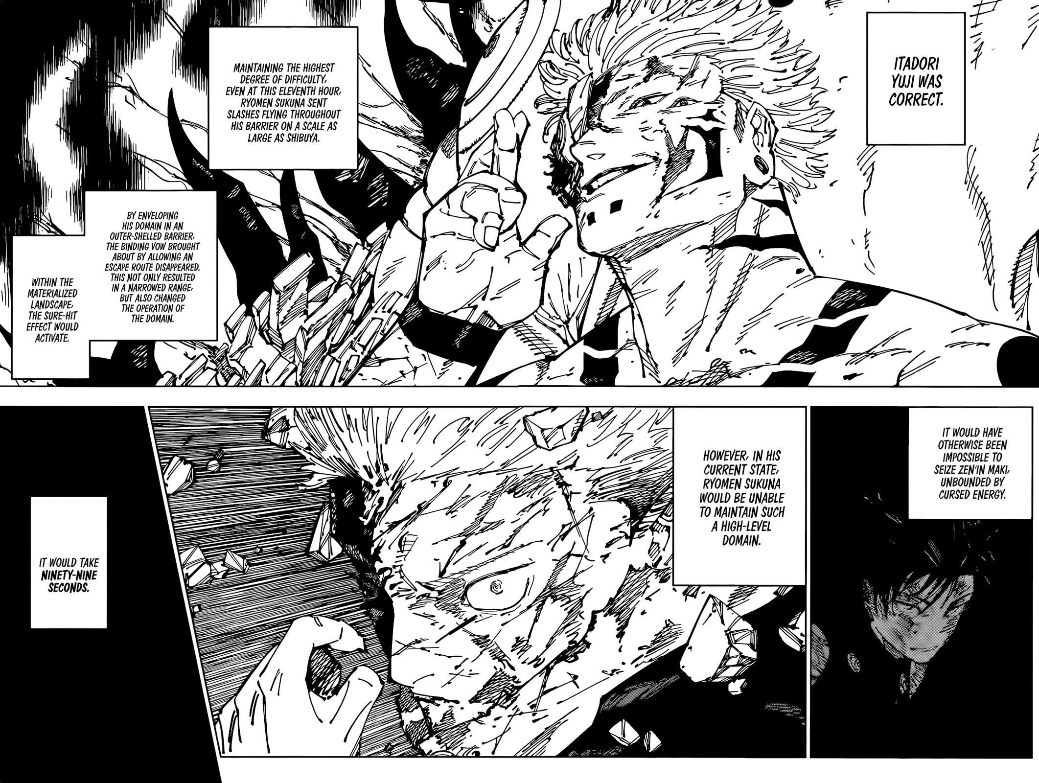 JUJUTSU KAISEN Chapter 258 - Page 10 in English