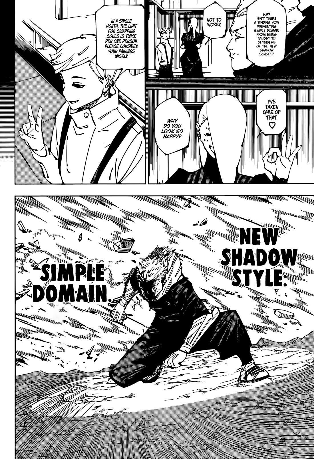 JUJUTSU KAISEN Chapter 258 - Page 8 in English