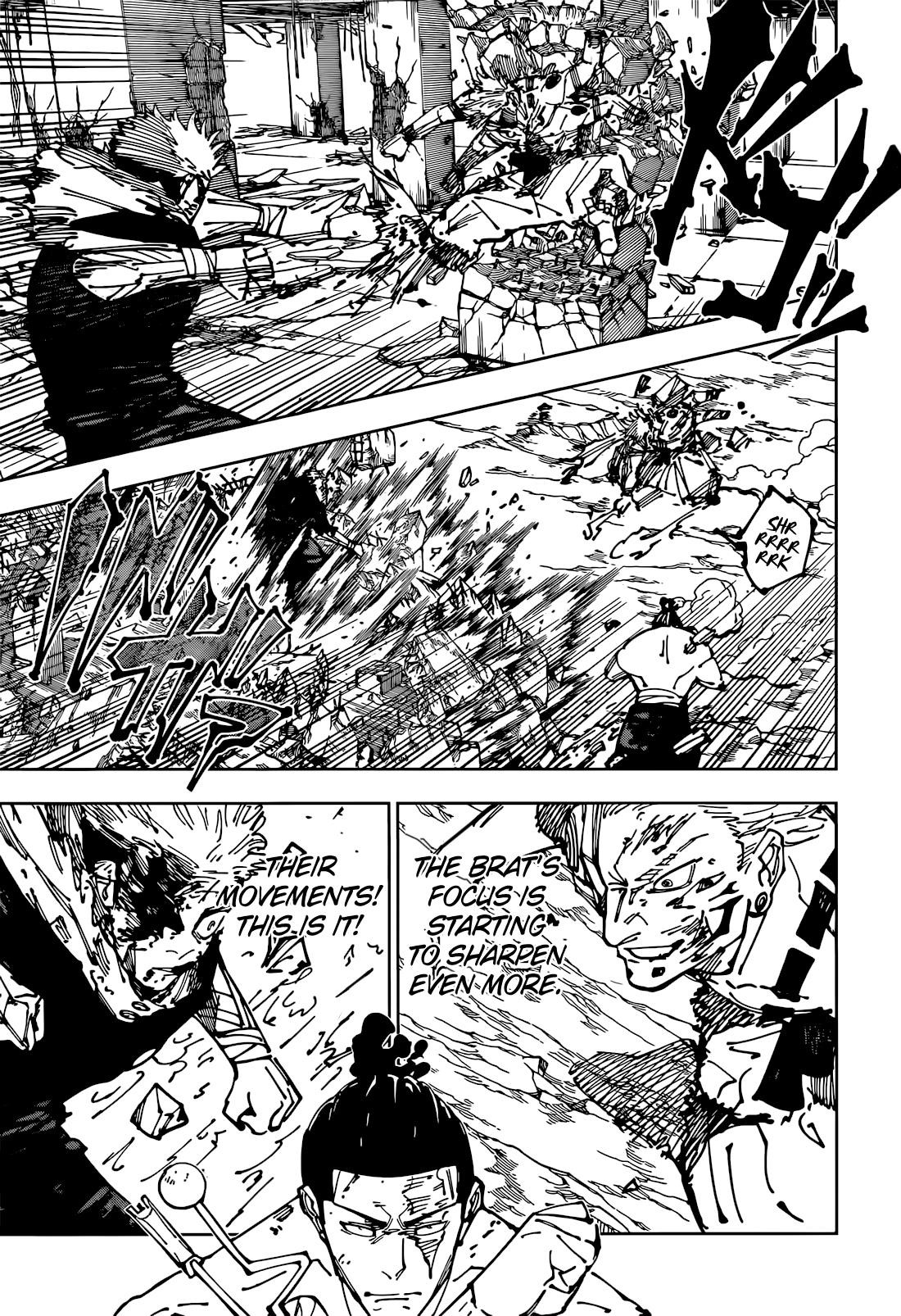 JUJUTSU KAISEN Chapter 260 - Page 12 in English