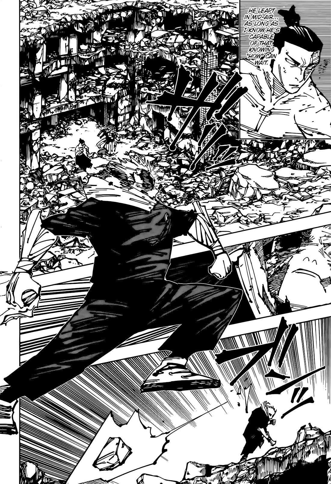 JUJUTSU KAISEN Chapter 260 - Page 7 in English
