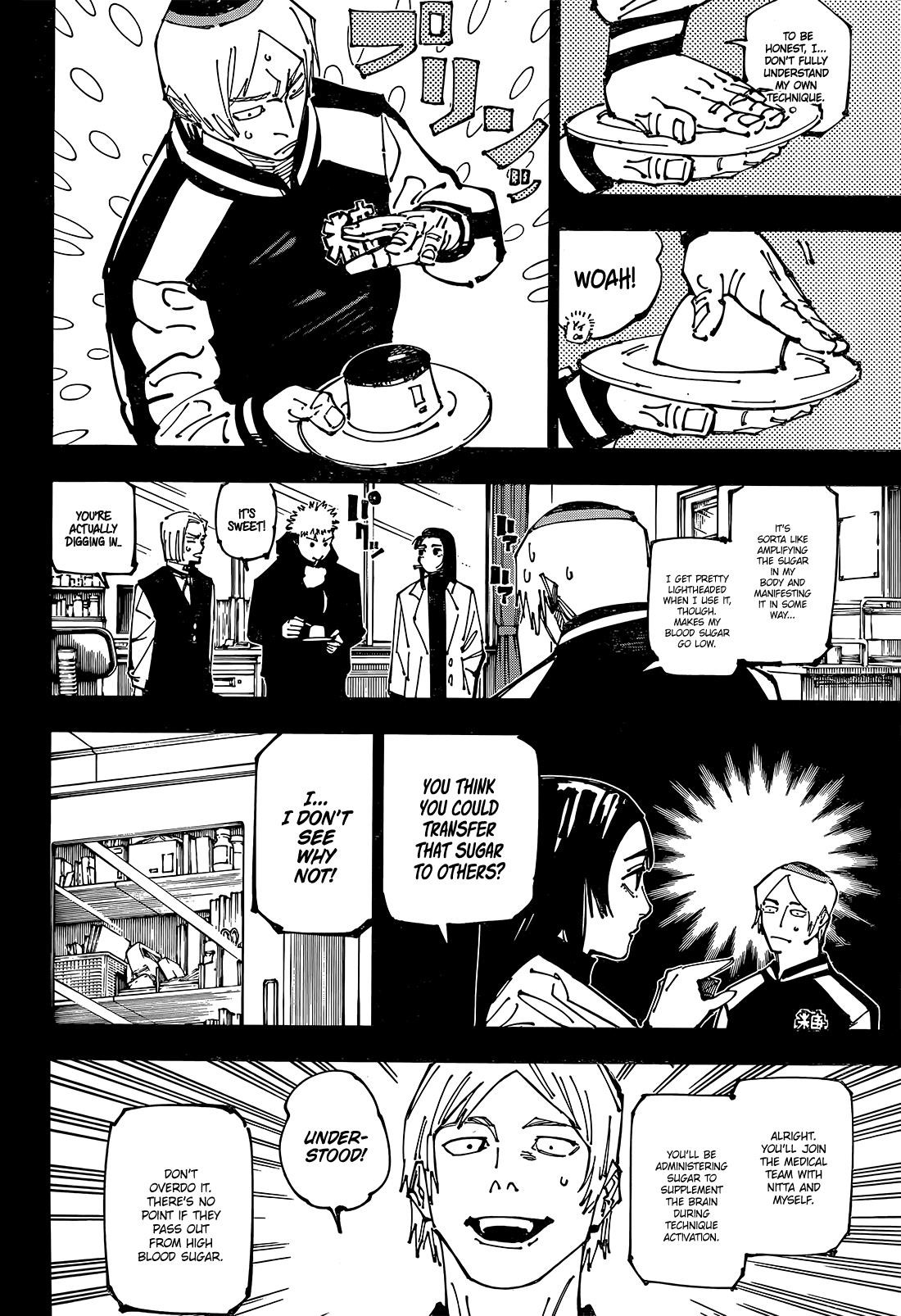 JUJUTSU KAISEN Chapter 261 - Page 12 in English