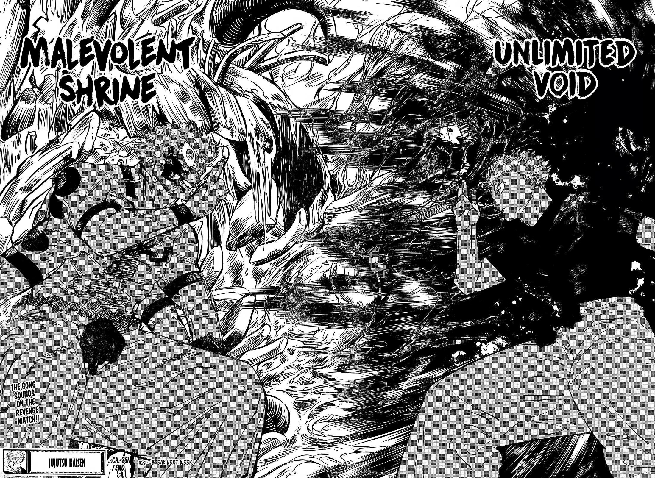 JUJUTSU KAISEN Chapter 261 - Page 16 in English