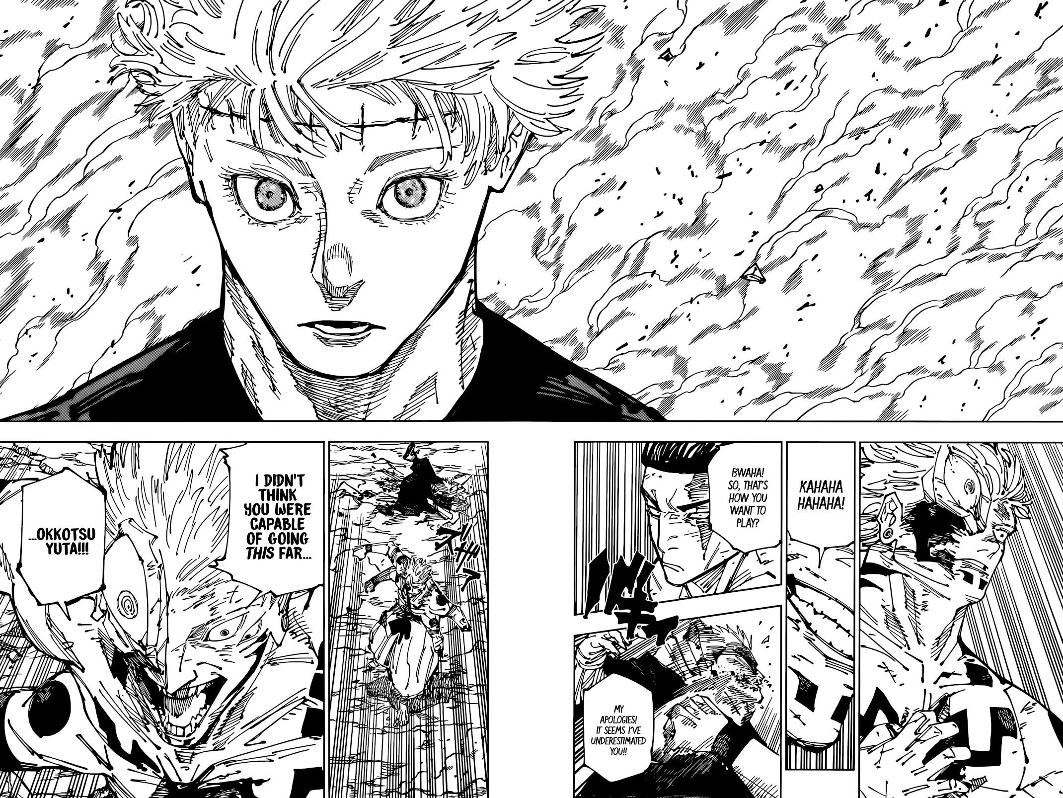 JUJUTSU KAISEN Chapter 261 - Page 3 in English