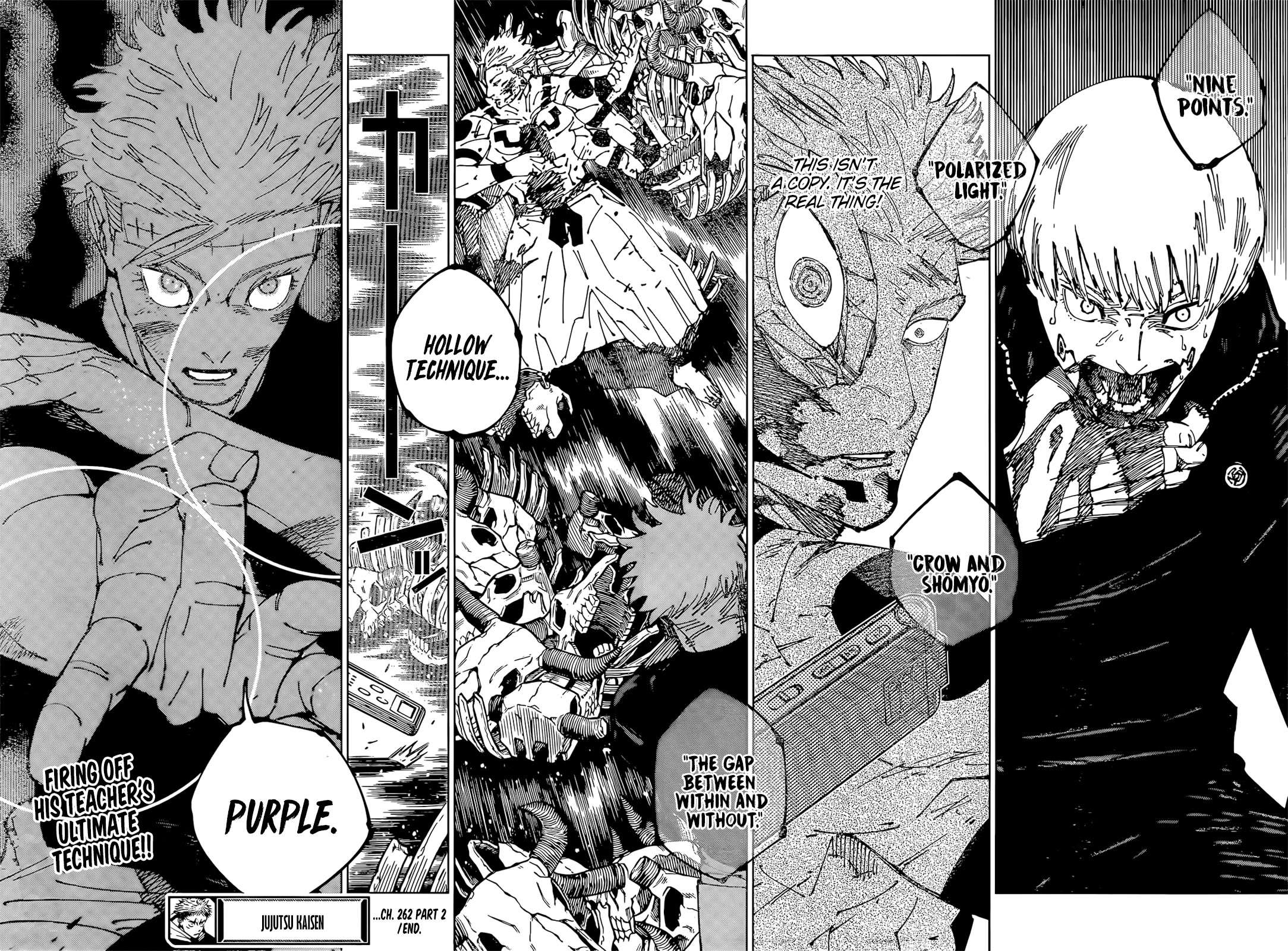 JUJUTSU KAISEN Chapter 262.5 - Page 12 in English