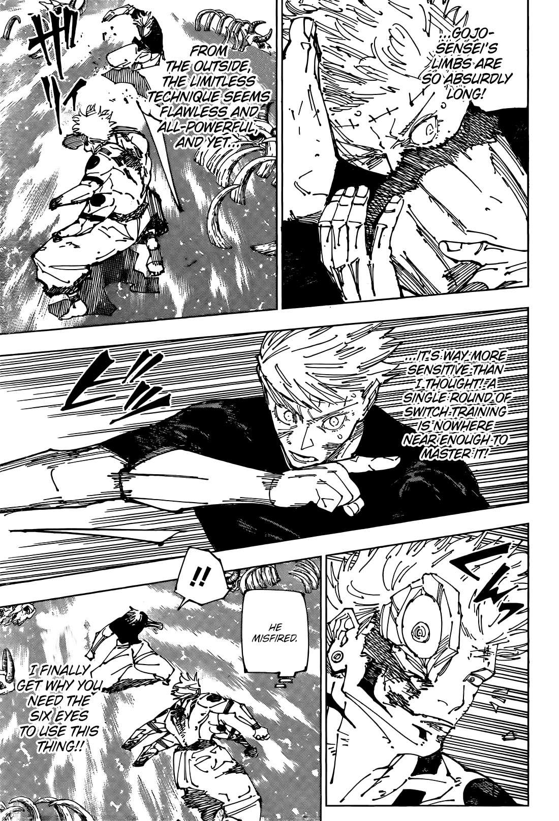 JUJUTSU KAISEN Chapter 262.5 - Page 6 in English