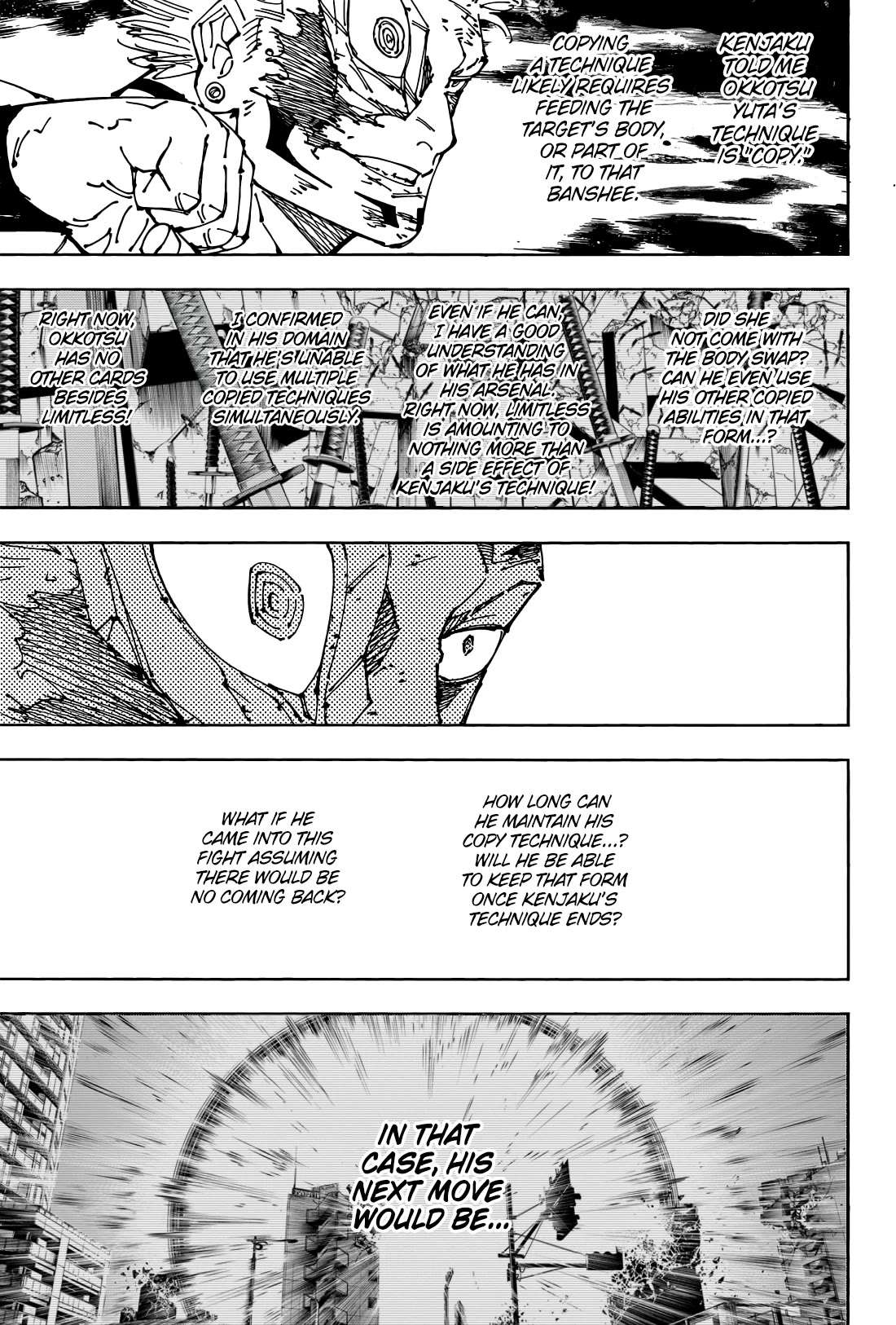 JUJUTSU KAISEN Chapter 262.5 - Page 8 in English