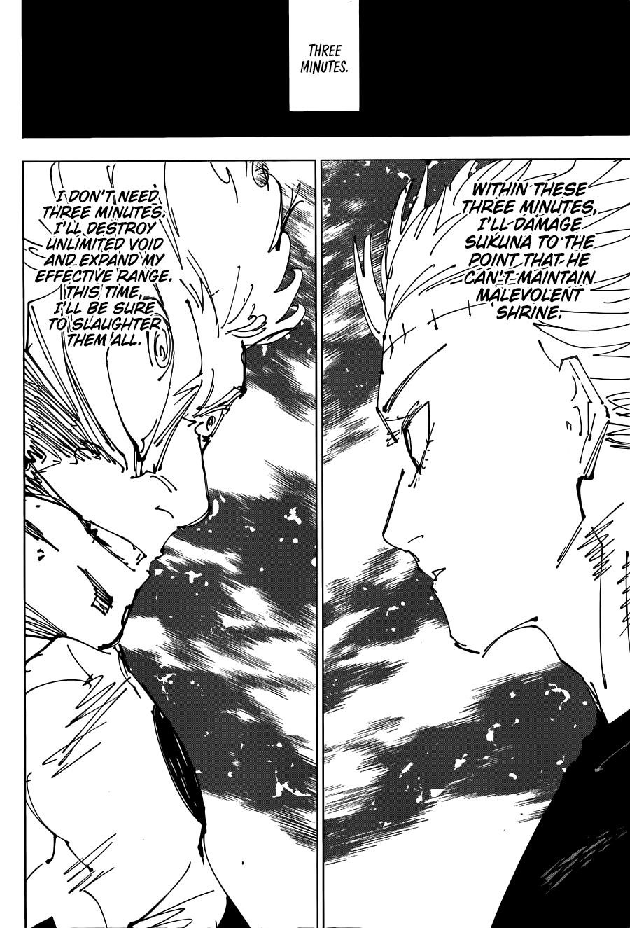 JUJUTSU KAISEN Chapter 262 - Page 5 in English