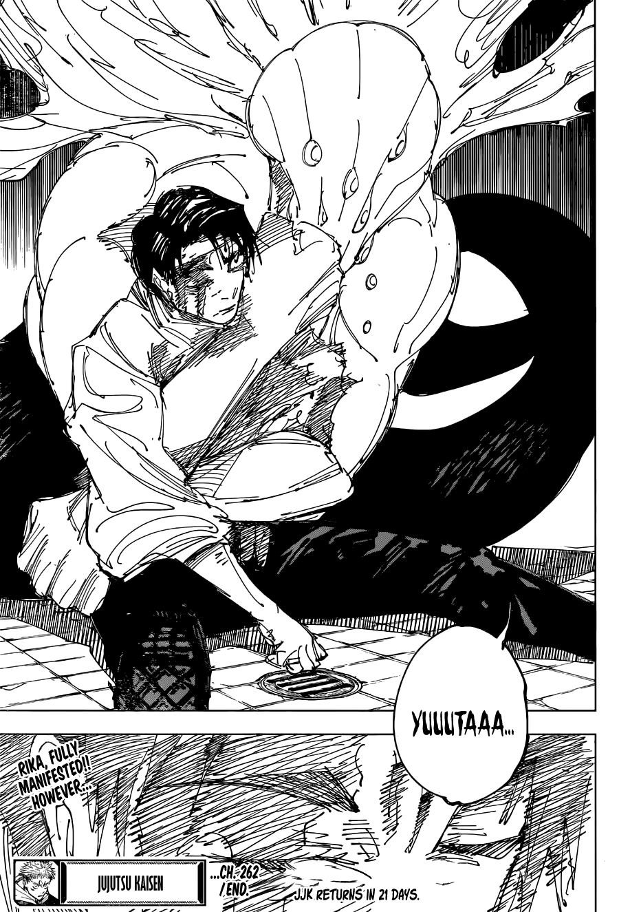 JUJUTSU KAISEN Chapter 262 - Page 8 in English