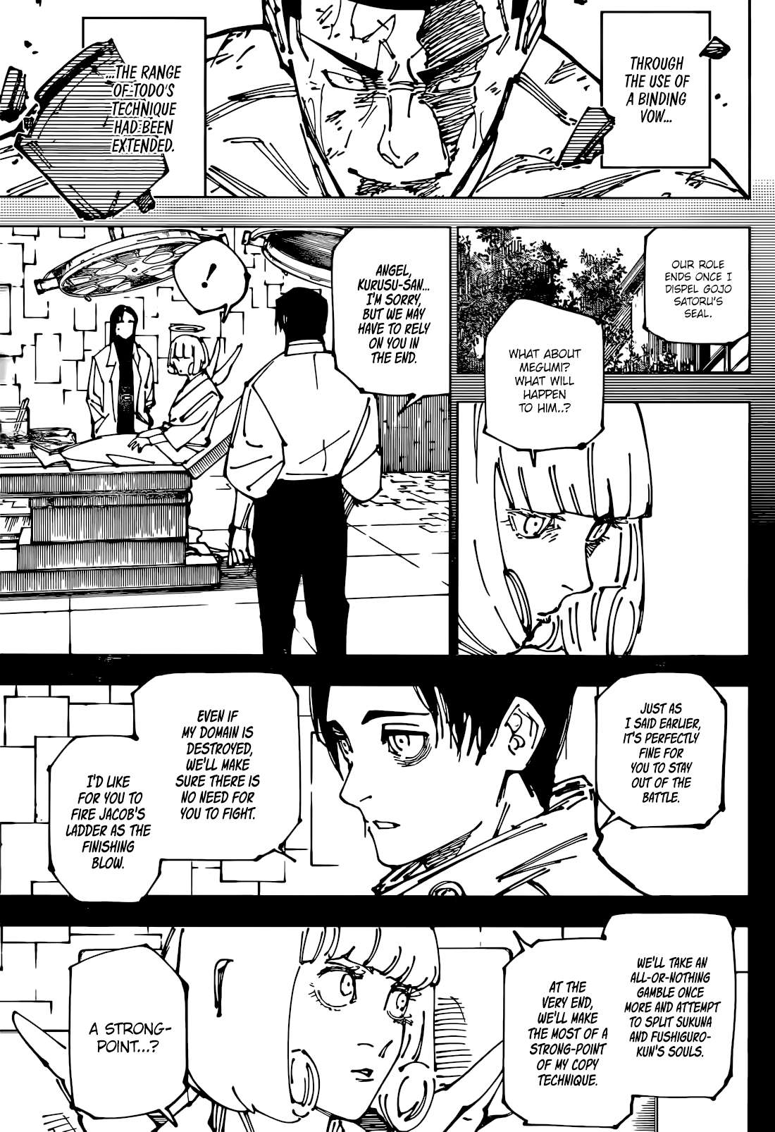JUJUTSU KAISEN Chapter 263 - Page 15 in English