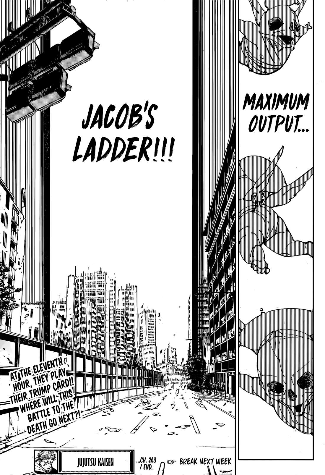 JUJUTSU KAISEN Chapter 263 - Page 17 in English