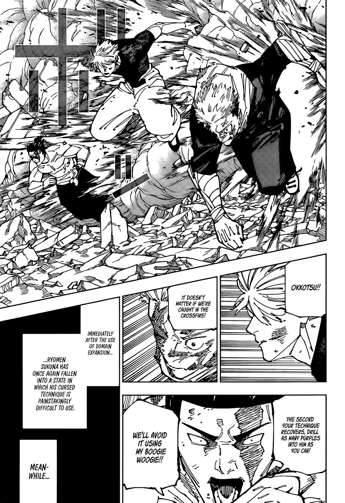 JUJUTSU KAISEN Chapter 263 - Page 3 in English