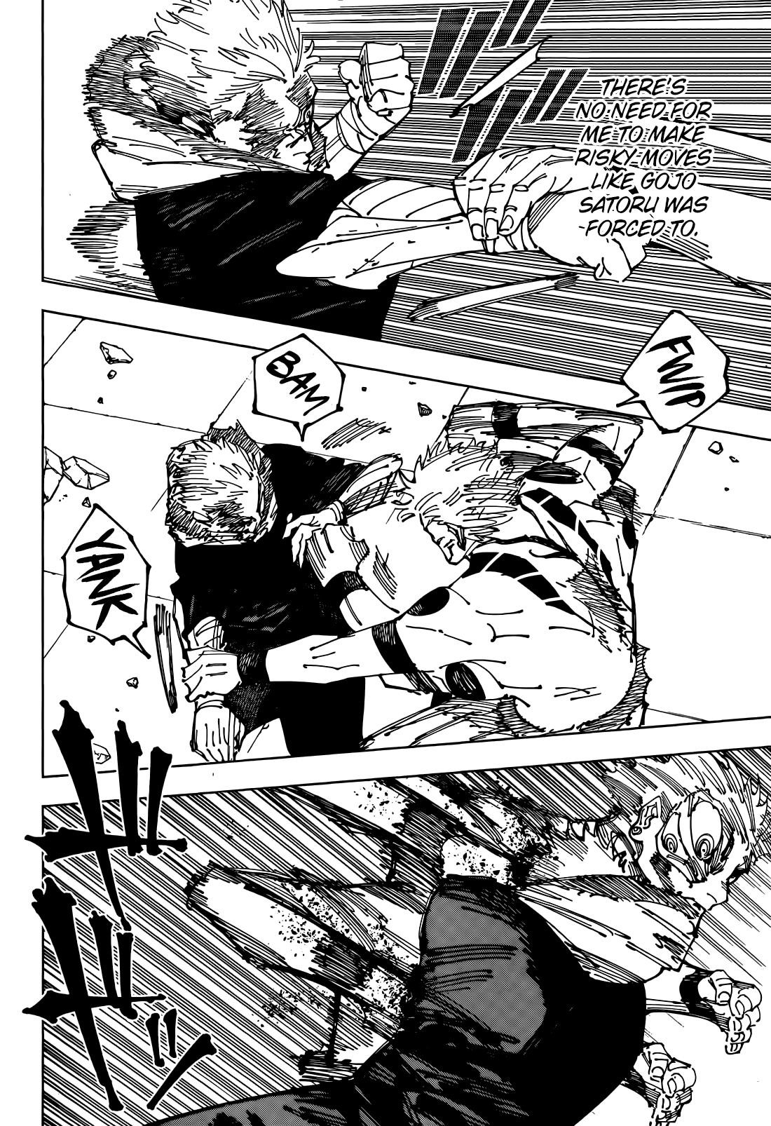 JUJUTSU KAISEN Chapter 264 - Page 12 in English