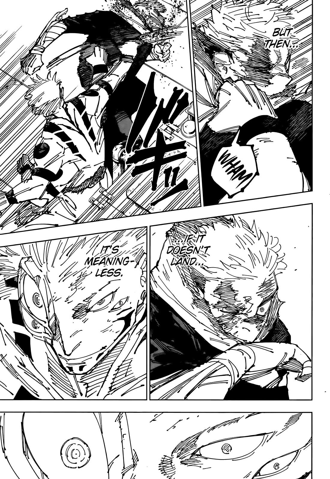 JUJUTSU KAISEN Chapter 264 - Page 15 in English