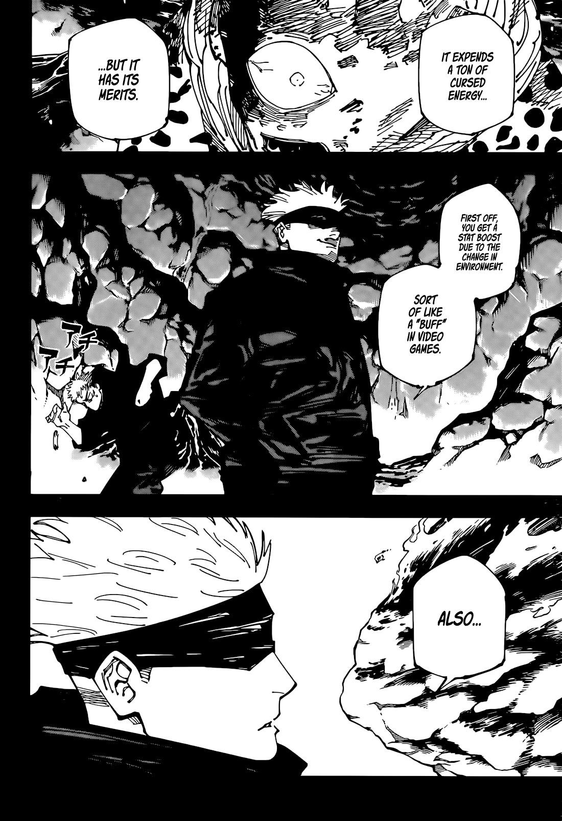 JUJUTSU KAISEN Chapter 264 - Page 16 in English