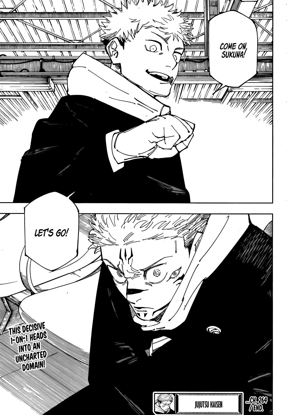 JUJUTSU KAISEN Chapter 264 - Page 19 in English
