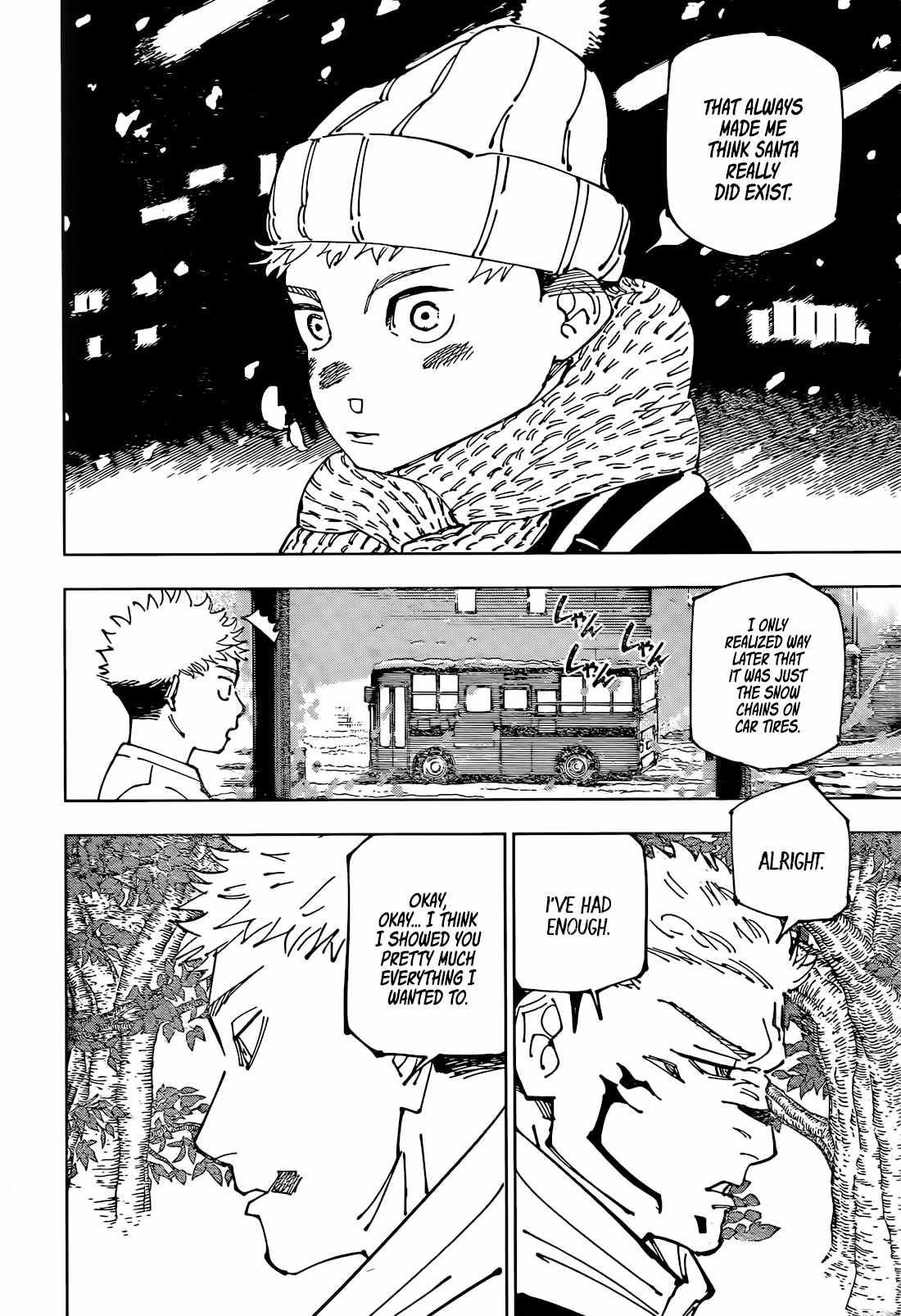 JUJUTSU KAISEN Chapter 265 - Page 10 in English