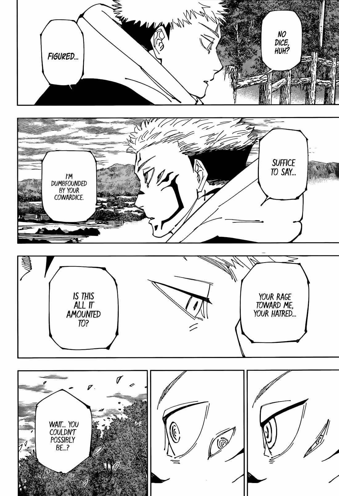 JUJUTSU KAISEN Chapter 265 - Page 16 in English