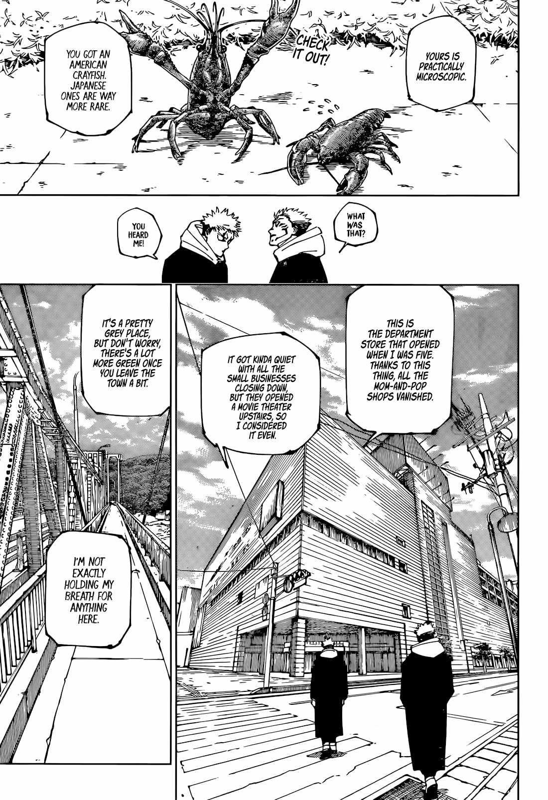 JUJUTSU KAISEN Chapter 265 - Page 5 in English