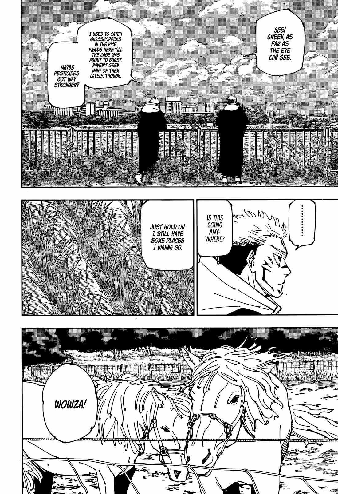 JUJUTSU KAISEN Chapter 265 - Page 6 in English