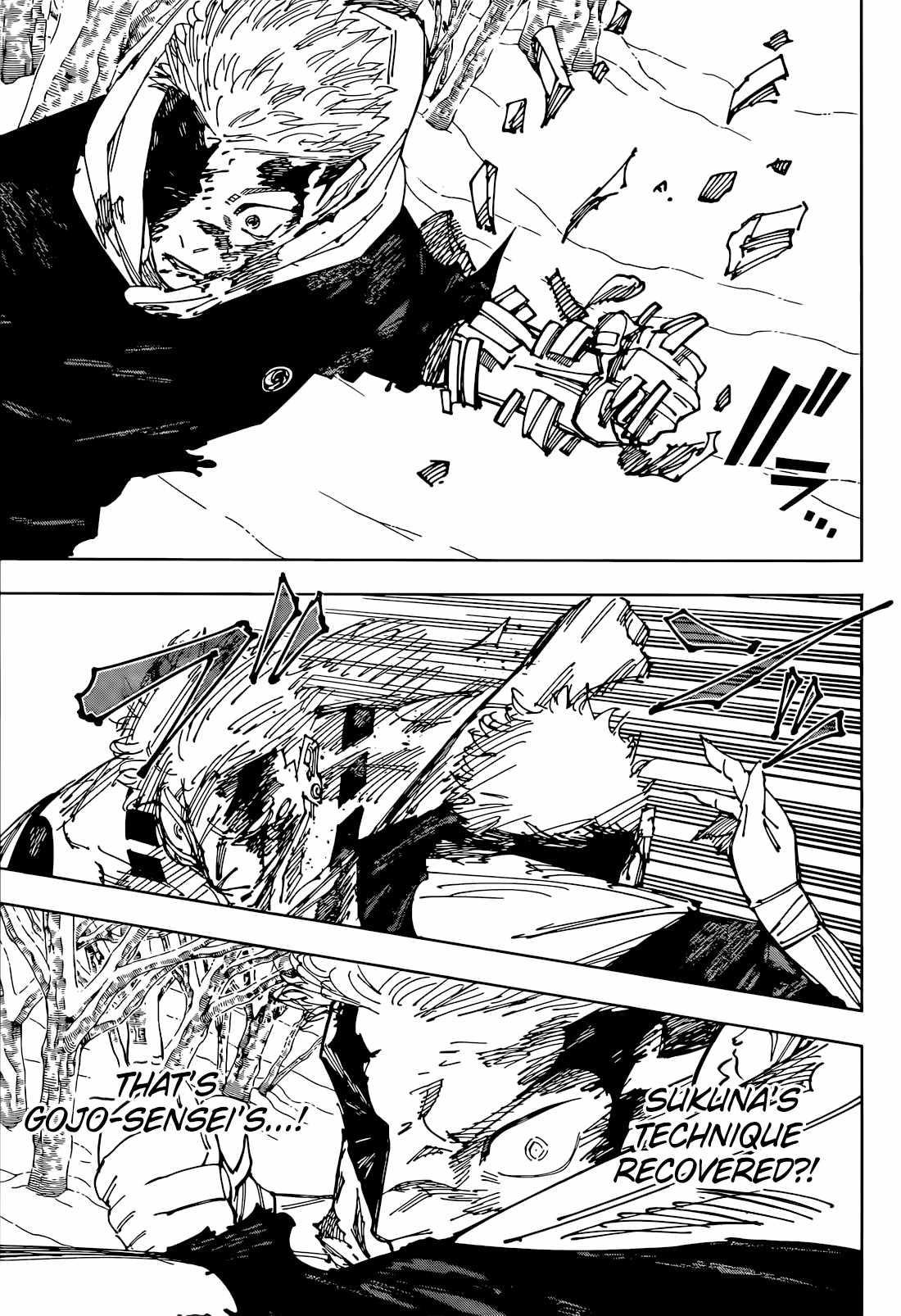 JUJUTSU KAISEN Chapter 266 - Page 17 in English