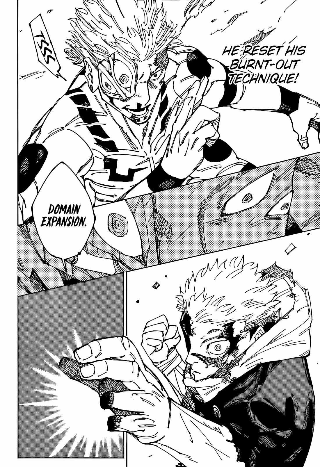 JUJUTSU KAISEN Chapter 266 - Page 18 in English