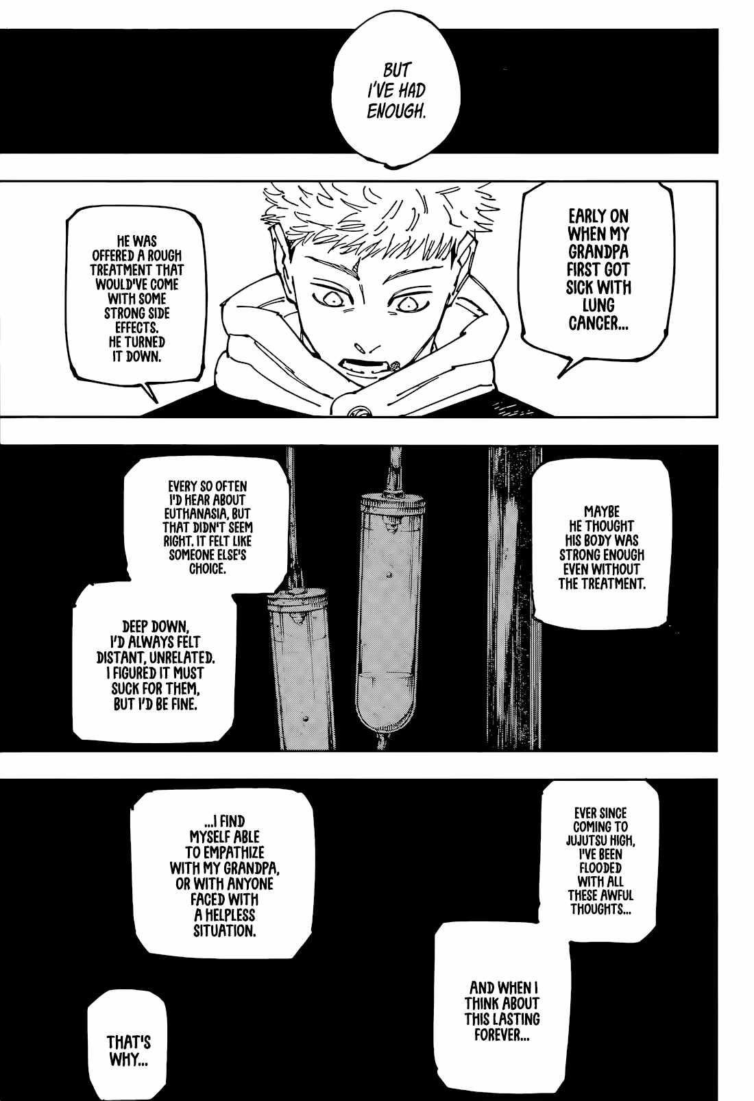 JUJUTSU KAISEN Chapter 266 - Page 3 in English