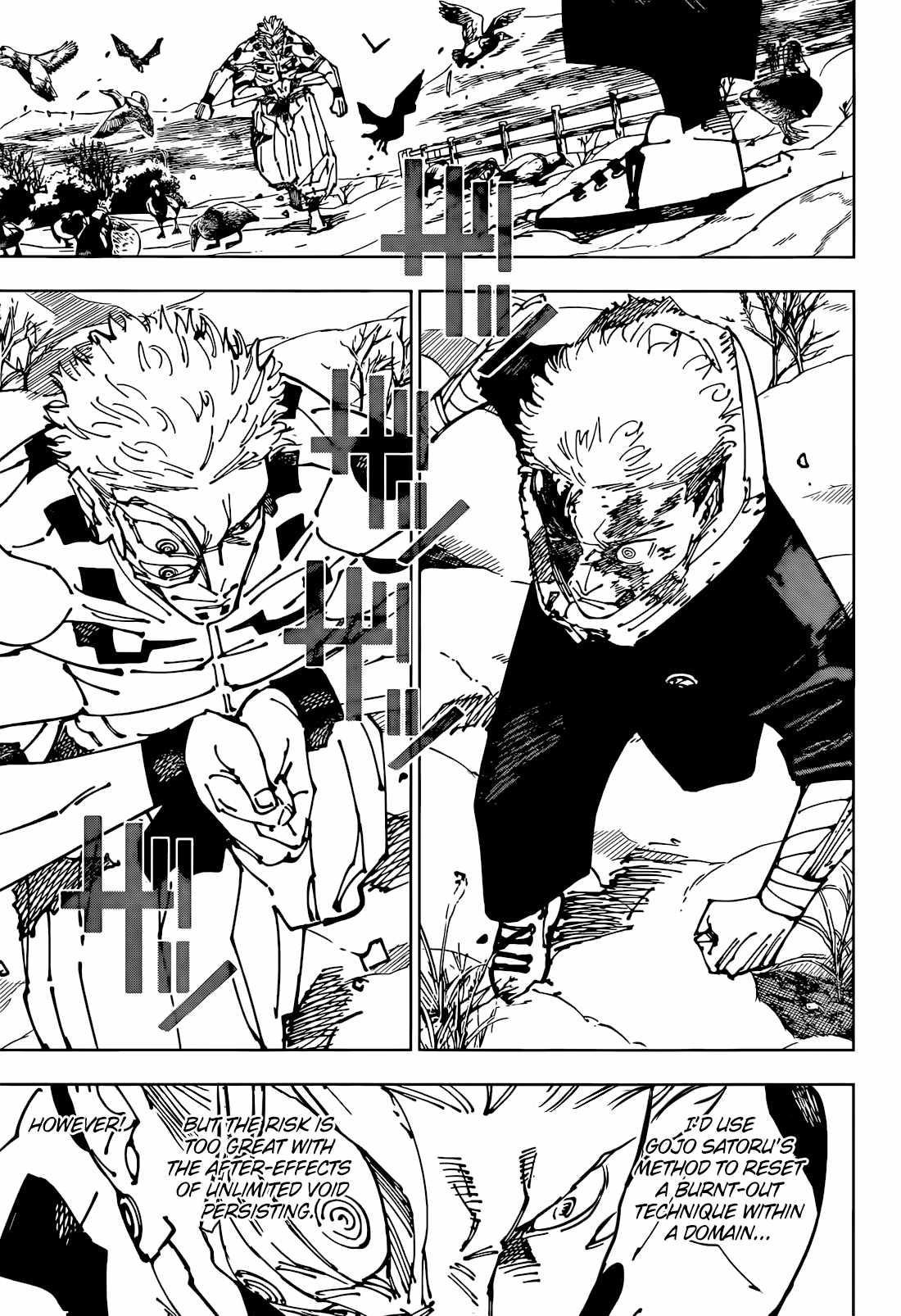 JUJUTSU KAISEN Chapter 266 - Page 5 in English