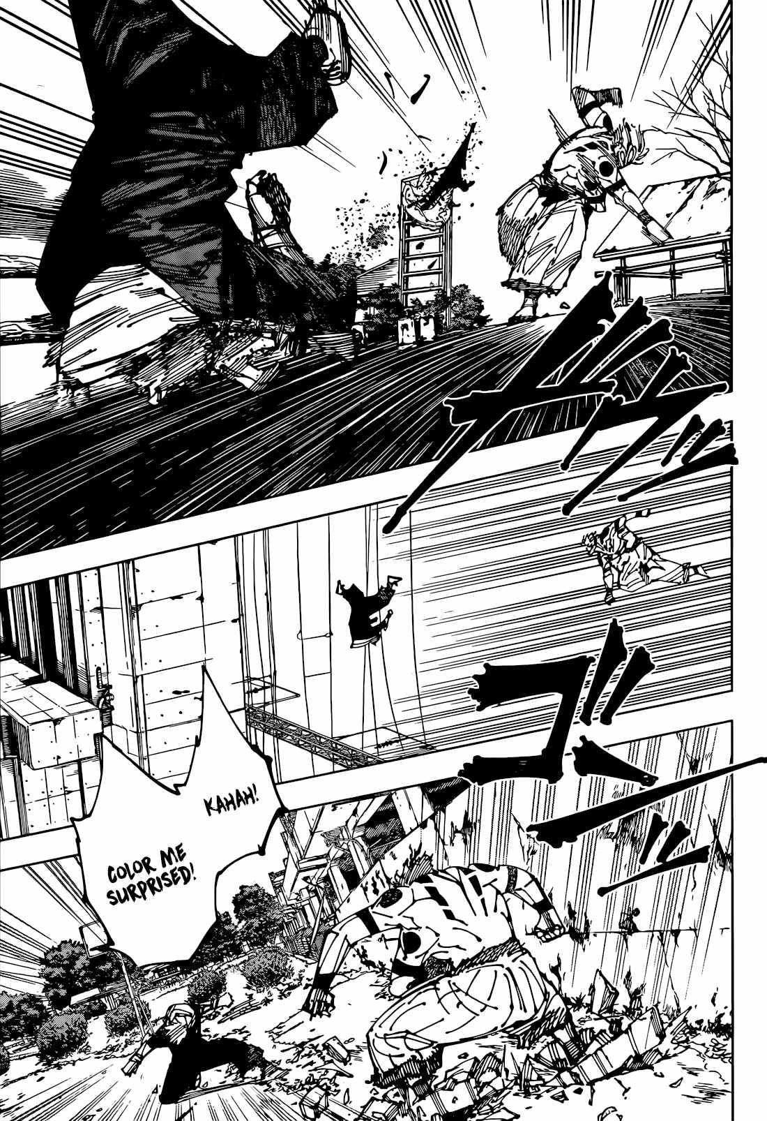 JUJUTSU KAISEN Chapter 266 - Page 9 in English