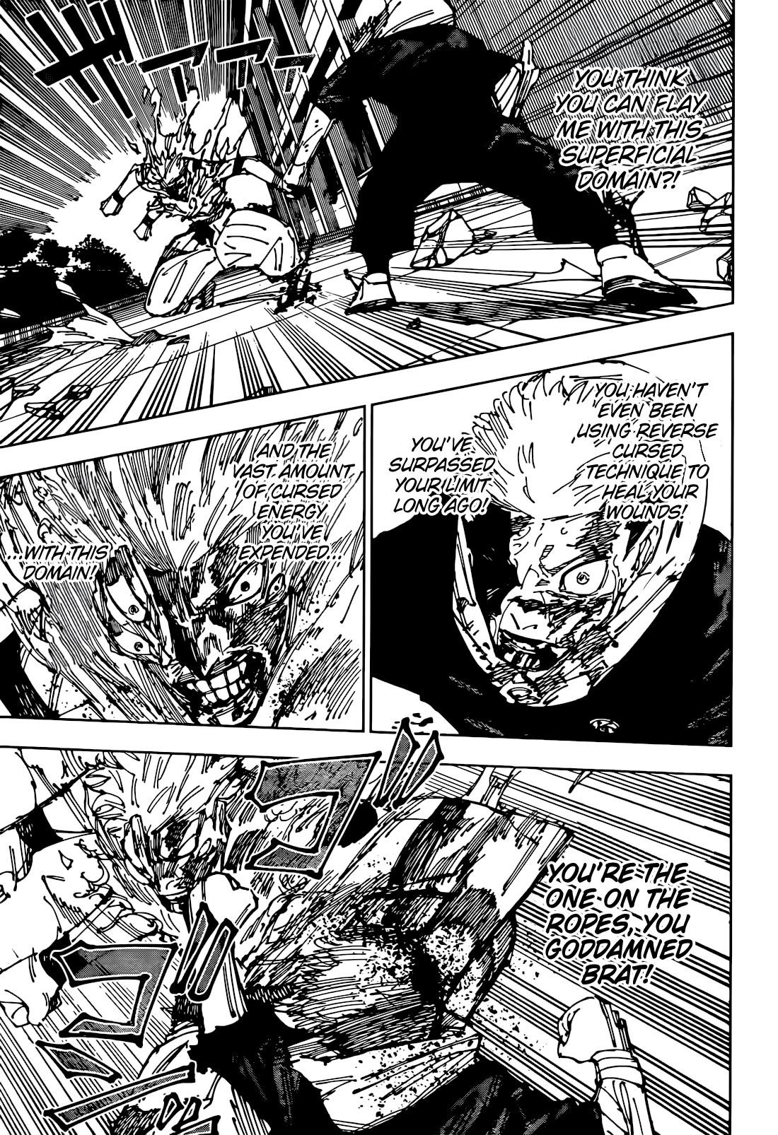JUJUTSU KAISEN Chapter 267 - Page 16 in English