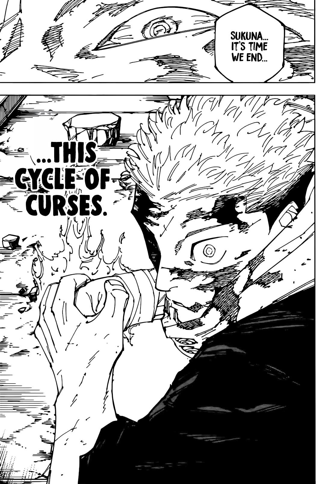 JUJUTSU KAISEN Chapter 267 - Page 18 in English