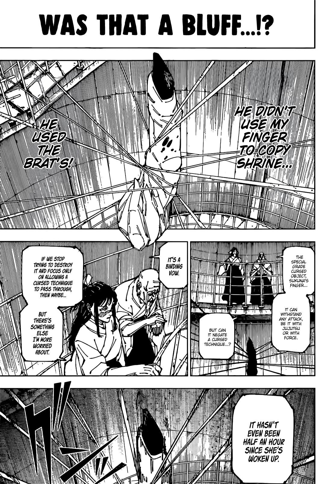 JUJUTSU KAISEN Chapter 267 - Page 9 in English