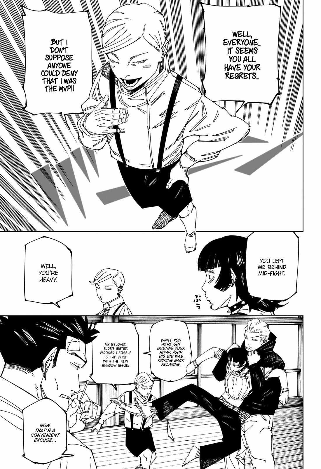 JUJUTSU KAISEN Chapter 269 - Page 11 in English