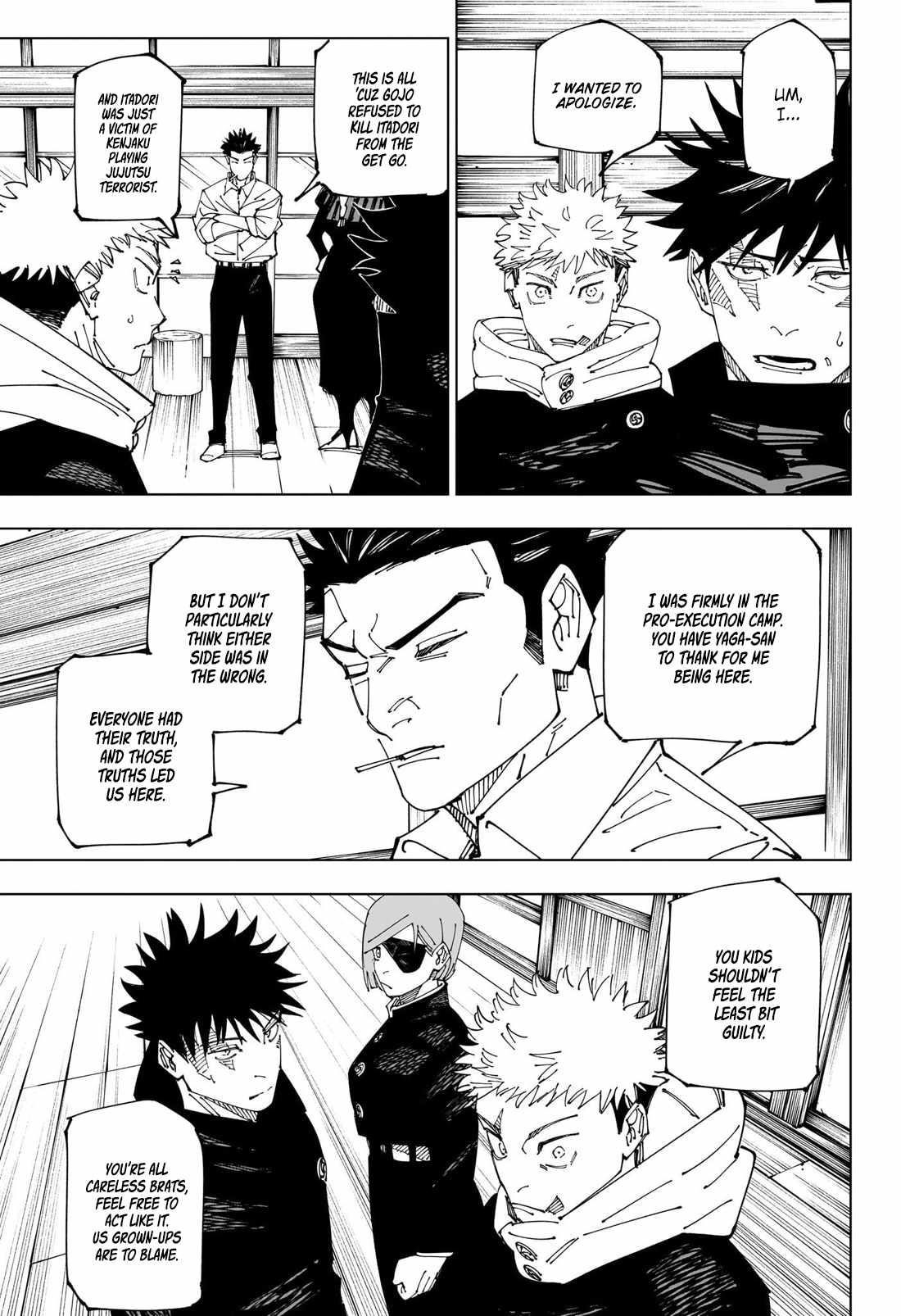 JUJUTSU KAISEN Chapter 269 - Page 3 in English