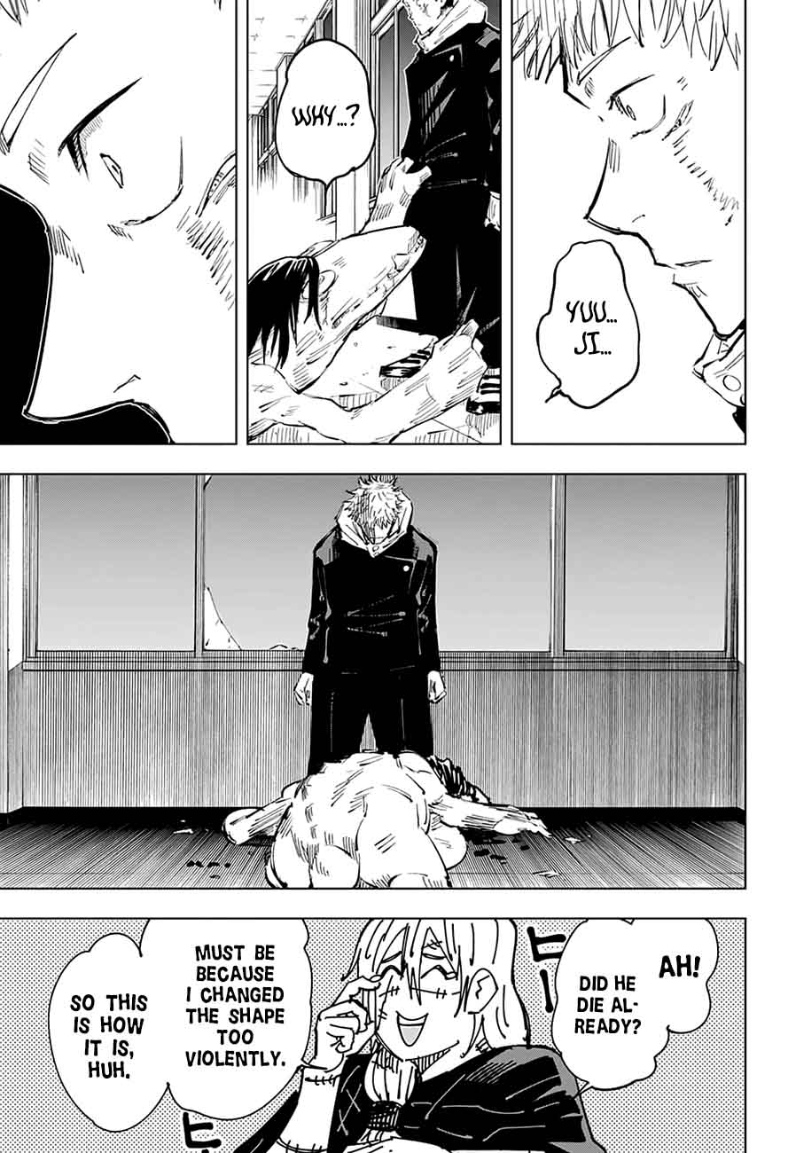 JUJUTSU KAISEN Chapter 27 - Page 14 in English