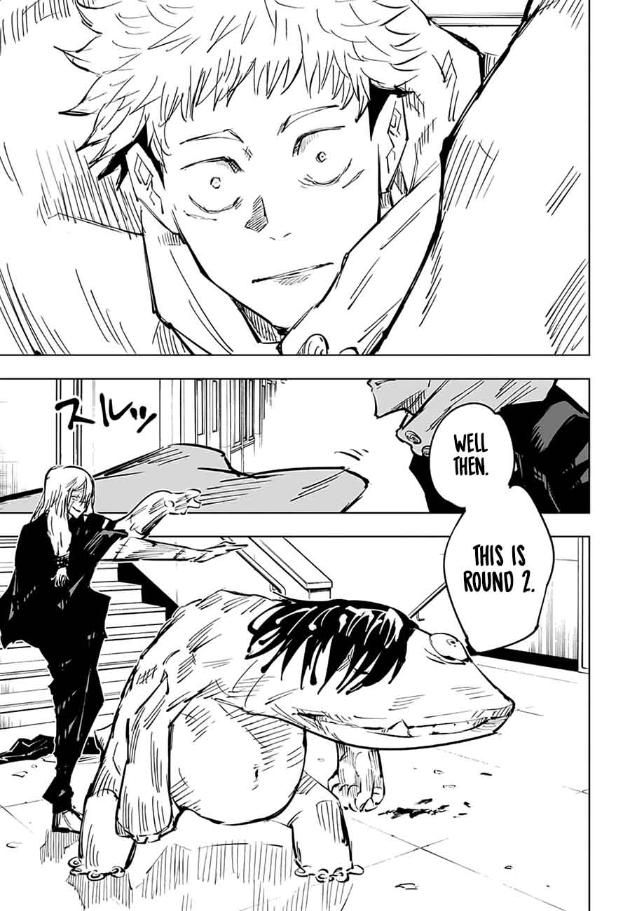 JUJUTSU KAISEN Chapter 27 - Page 7 in English