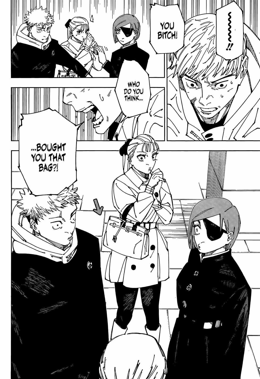 JUJUTSU KAISEN Chapter 271 - Page 11 in English