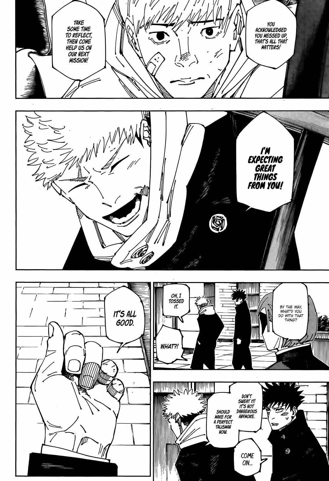 JUJUTSU KAISEN Chapter 271 - Page 15 in English