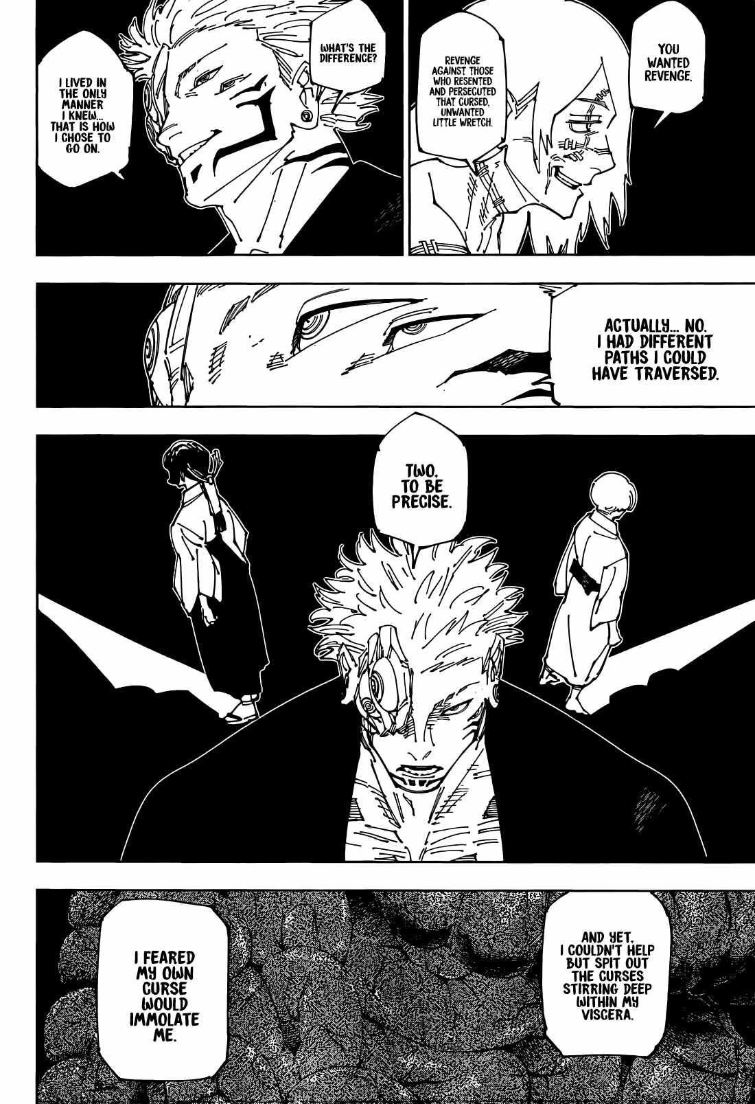JUJUTSU KAISEN Chapter 271 - Page 17 in English