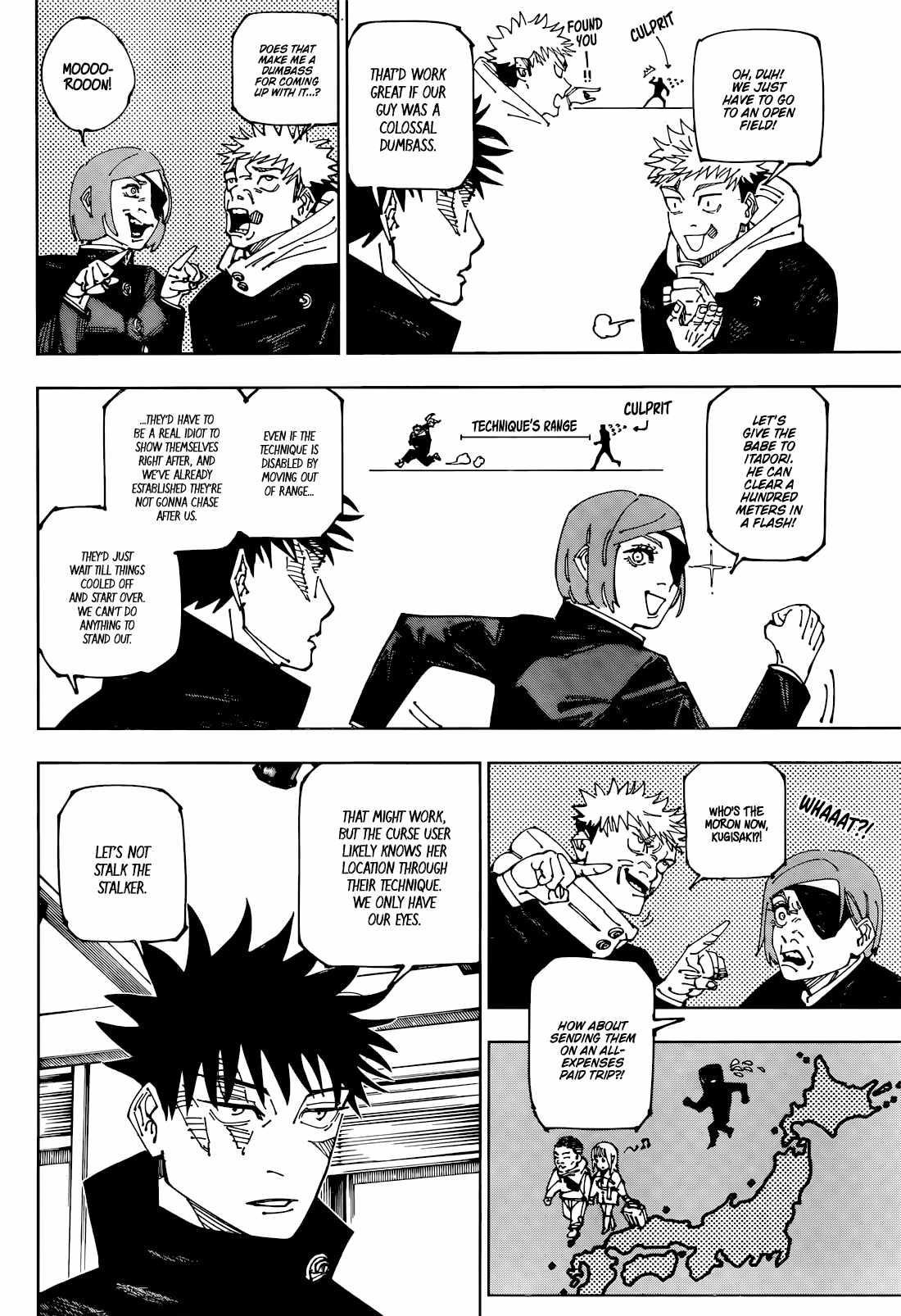 JUJUTSU KAISEN Chapter 271 - Page 3 in English